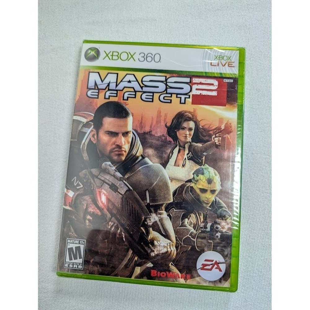 Mass Effect 2 Microsoft Xbox 360 Live 2010 Game Brand New Sealed Free Shipping‎